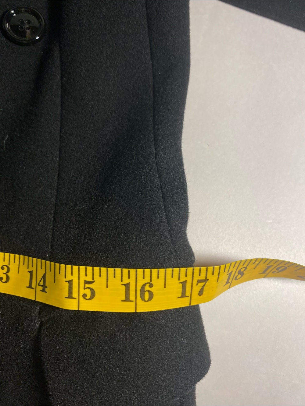 Mango Black Double-Breasted Wool Blend Trench Coat - Picture 6 of 9